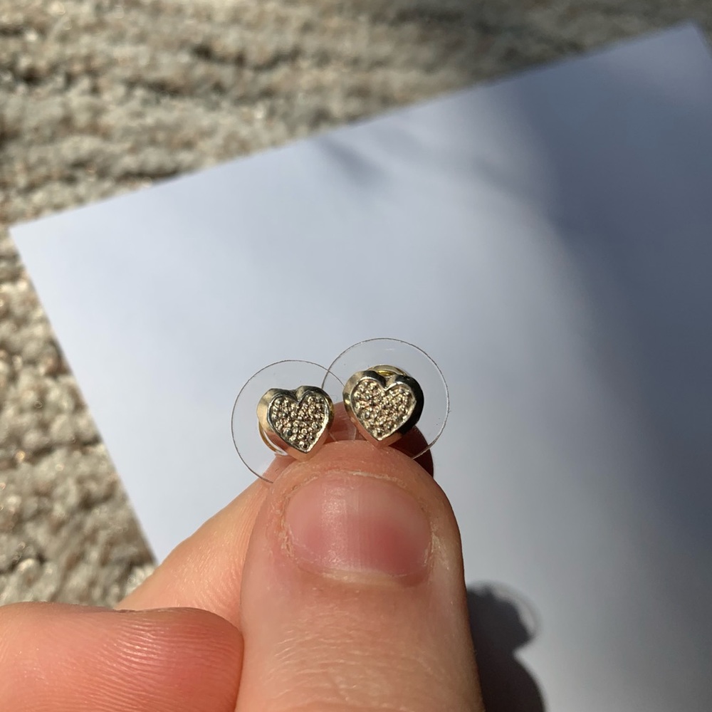 Heart Stud Earrings